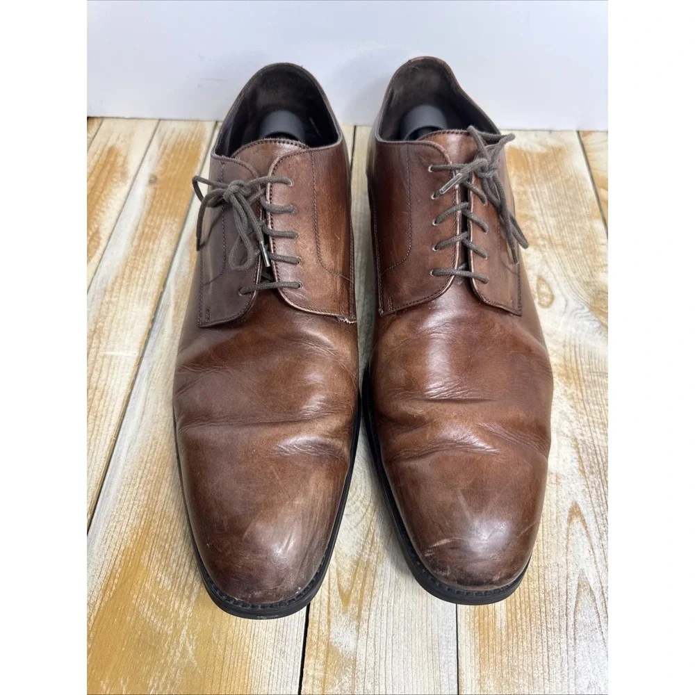 To Boot New York Adam Derrick Brampton Size 13 Brown Oxford‎